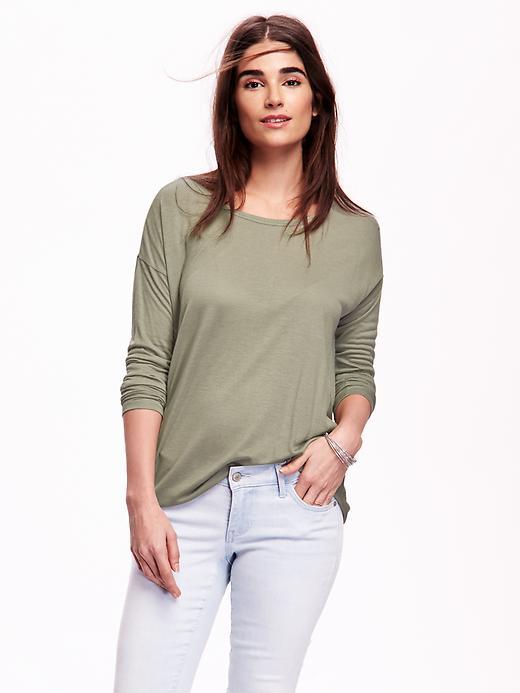 Old Navy Supersoft Cocoon Tunic Top - Thyme Is Up
