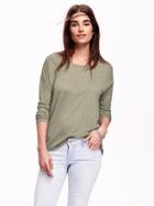Old Navy Supersoft Cocoon Tunic Top - Thyme Is Up