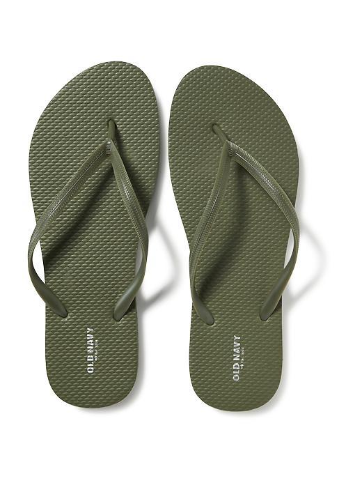 Old Navy Classic Flip Flops - Hunter Pines Polyester