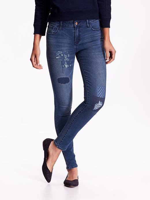 Old Navy Womens Mid Rise Rockstar Distressed Jeans Size 0 Regular - Ukiah