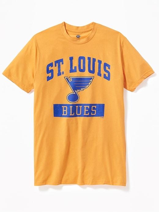 Old Navy Mens Nhl Team-graphic Tee For Men St. Louis Blues Size S