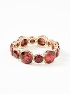 Old Navy Crystal Stone Stretch Bracelet For Women - In The Red