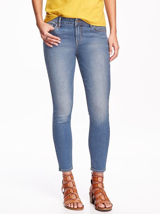 Old Navy Mid Rise Super Skinny Ankle Jeans - Alvares