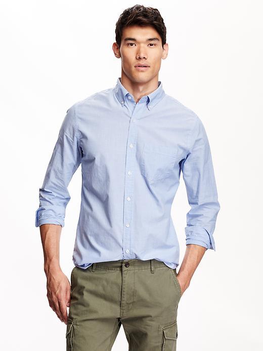 Old Navy Classic Slim Fit Shirt - Color Me Blue