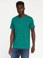 Old Navy Jersey Henley For Men - Oasis Lagoon