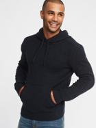 Old Navy Mens Sweater-knit Hoodie For Men Black Size Xs