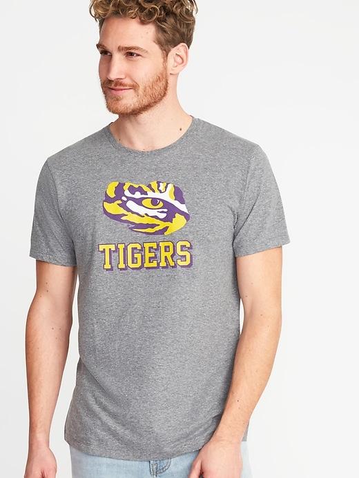 Old Navy Mens College-team Graphic Tee For Men Lsu Size Xl
