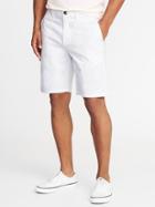 Old Navy Mens Slim Ultimate Built-in Flex Shorts For Men (10) Calla Lilies Size 38w