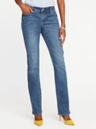 Old Navy Womens Mid-rise Original Boot-cut Jeans For Women Bayview Size 6