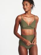 Old Navy Womens Bralette Swim Top For Women Hunter Pines Size Xl