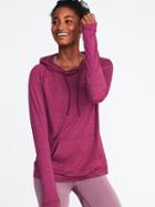 Old Navy Womens Semi-fitted Pullover Performance Hoodie For Women Winter Wine Size Xl