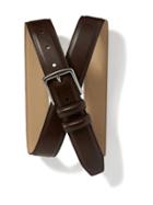 Old Navy Faux Leather Belt For Men - Dark Brown