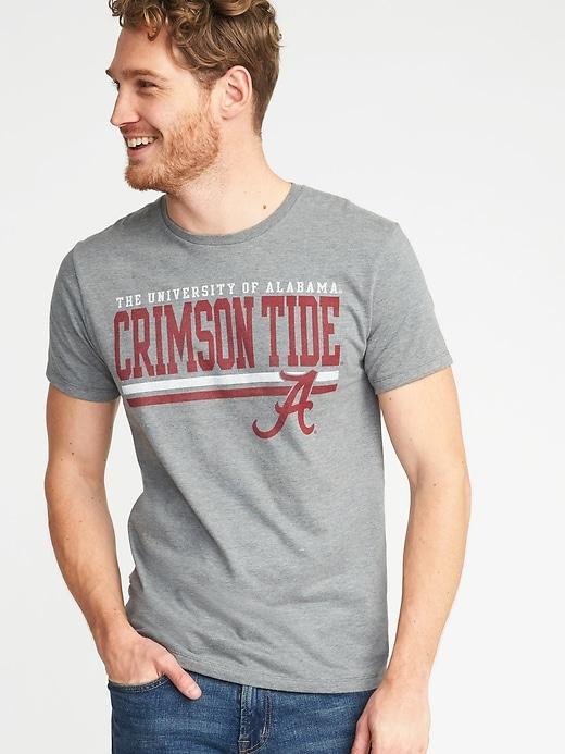 Old Navy Mens College Team Graphic Tee For Men Alabama Size L