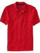 Old Navy Mens New Short Sleeve Pique Polos - Apple Of My Eye