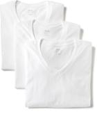 Old Navy V Neck Tee 3 Pack For Men - Bright White