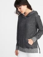 Old Navy Womens Relaxed Pullover Hoodie For Women Dark Charcoal Gray Size Xl