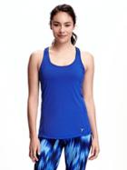 Old Navy Go Dry Run Tank For Women - Prize Winner Polyester