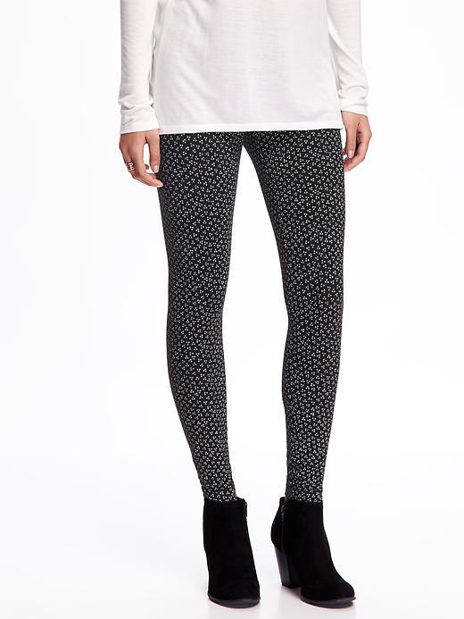Old Navy Patterned Leggings For Women - Multi Ditsy