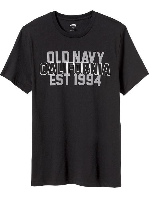 Old Navy Mens Logo Tees Size Xxl Big - Black