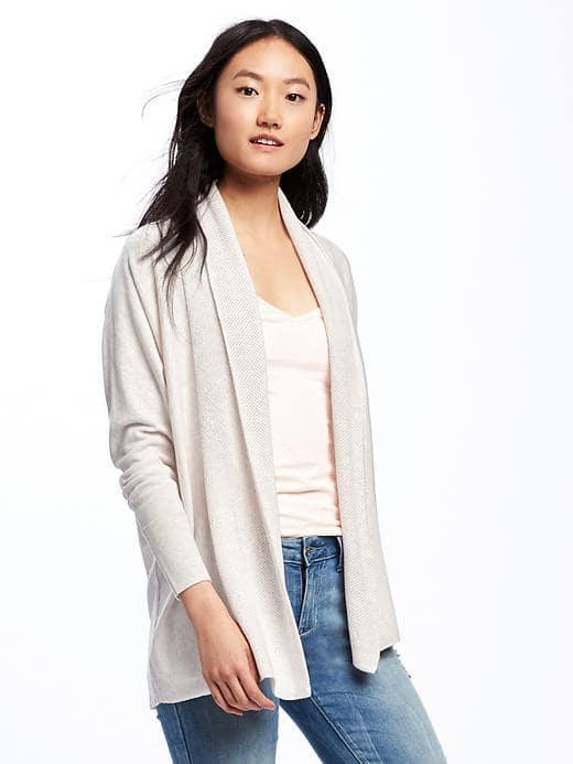 Old Navy Shawl Collar Open Front Cardi For Women - Careless Whisper