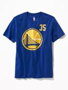 Old Navy Mens Nba Team Player Tee For Men Warriors 35 Durant Size L