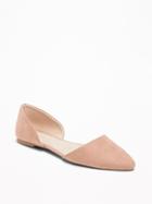 Old Navy Womens Sueded D';orsay Flats For Women English Rose Size 10