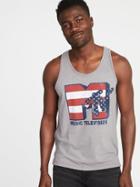 Old Navy Mens Mtv Graphic Tank For Men Mtv Size Xs