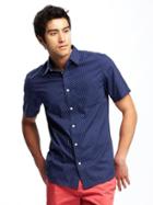 Old Navy Classic Slim Fit Shirt For Men - In The Navy