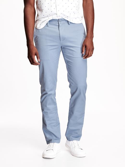 Old Navy Ultimate Slim Khakis For Men - Frost At Sea