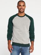Old Navy Classic Fleece Sweatshirt For Men - Green Combo