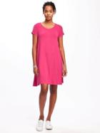 Old Navy Jersey Swing Dress For Women - Hijinks Pinks