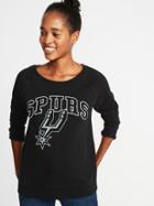 Old Navy Womens Nba Team-graphic Sweatshirt For Women San Antonio Spurs Size Xxl