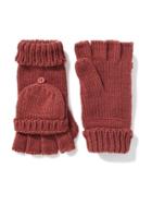 Old Navy Honeycomb Knit Convertible Gloves For Women - Spice Girl