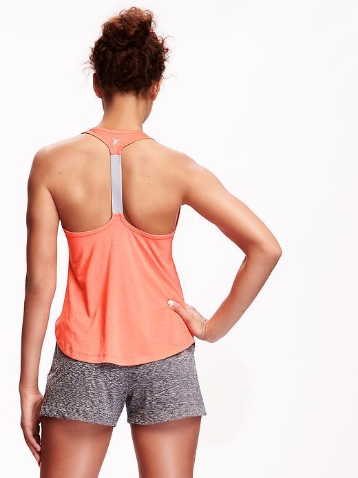 Old Navy Go Dry T Strap Tank For Women - Coral Quandry Neo Poly