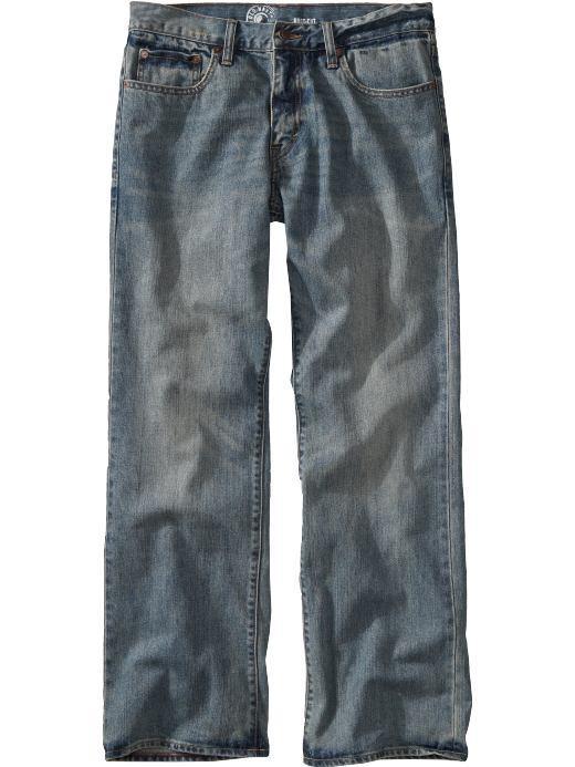 Old Navy Mens Boot Cut Jeans - New Light Vintage