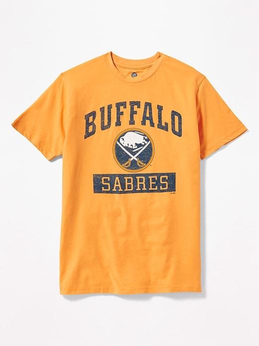 Old Navy Mens Nhl Team-graphic Tee For Men Buffalo Sabres Size L