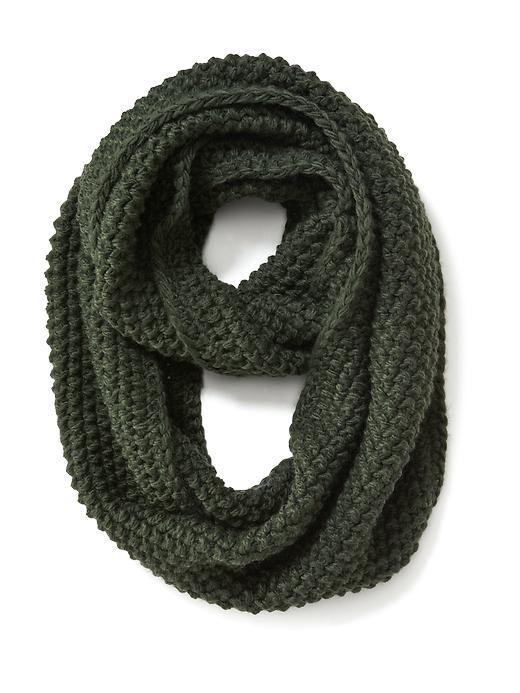 Old Navy Womens Chunky Knit Infinity Scarf - Asparagus