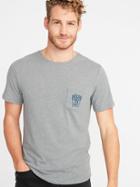 Old Navy Mens Soft-washed Graphic Pocket Tee For Men Fry Day Size Xxl