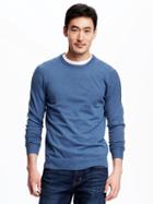 Old Navy Crew Neck Sweater For Men - Blue