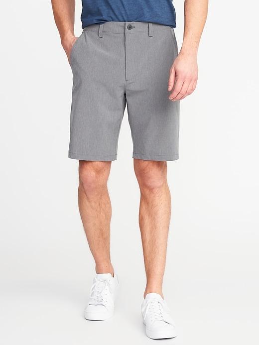 Old Navy Mens Built-in Flex Performance Shorts For Men (10) Heather Gray Size 30w