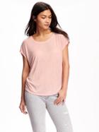 Old Navy Relaxed Dolman Sleeve Tee For Women - Princess Peach