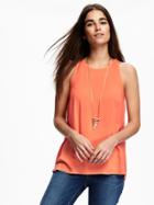 Old Navy Trapeze Tank For Women - Coral Arrangement