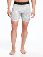 Old Navy Go Dry Base Layer Shorts For Men - Salt Camo