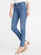 Old Navy Womens Mid-rise Straight Jeans For Women Donna Size 18