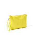 Old Navy Zip Top Clutch For Women - Lime