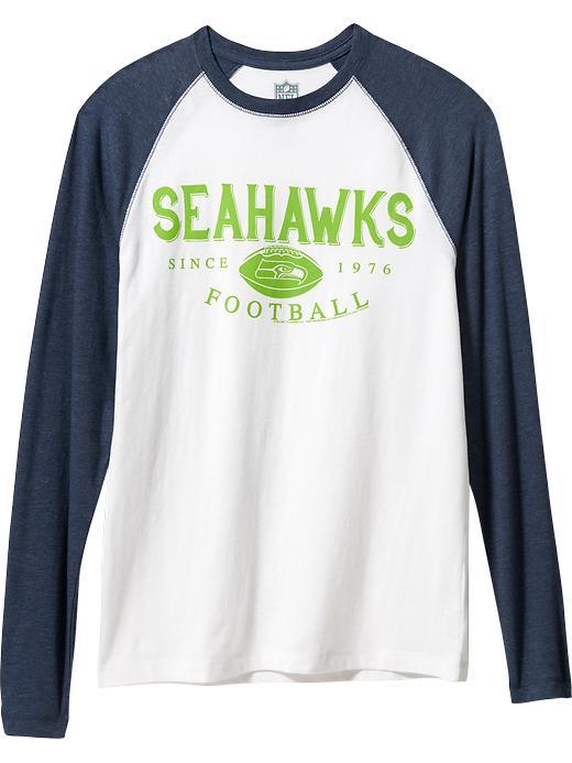 Old Navy Nfl Raglan Sleeve Shirt Size Xxl Big - Seahawks