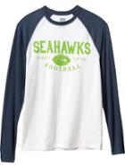Old Navy Nfl Raglan Sleeve Shirt Size Xxl Big - Seahawks