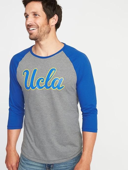 Old Navy Mens College-team Raglan-sleeve Tee For Men Ucla Size Xxl