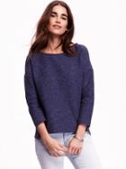 Old Navy Textured Pullover Zip Sweater - Over The Moon