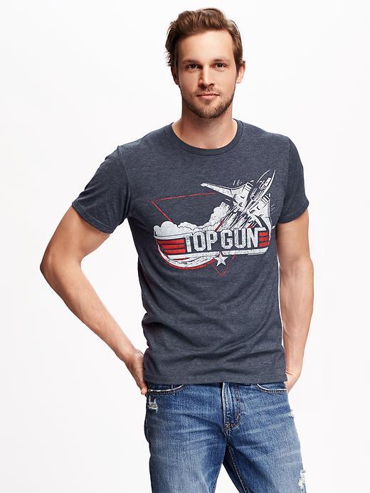 Old Navy Top Gun Graphic Tee For Men - Navy Heather